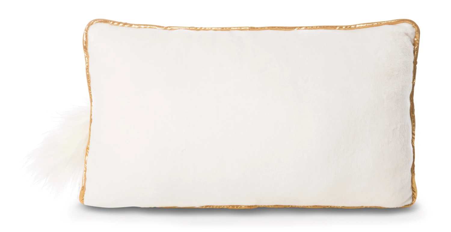 Nici 46556 Kissen Einhorn-Engel Angelia Rechteckig 43x25cm Plüsch Weiß-gold 3 Nici 46556 Kissen Einhorn-Engel Angelia Rechteckig 43x25cm Plüsch Weiß-gold – Bild 3