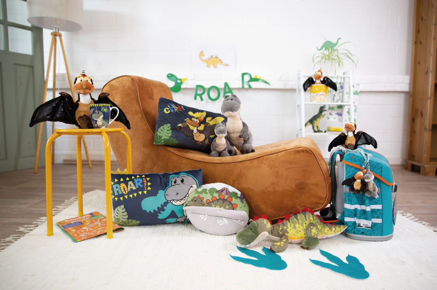 Nici 48807 Dinosaurier Tony-Rex 17cm Stehend Plüsch Kuscheltier Dino T-Rex GREEN 7 Nici 48807 Dinosaurier Tony-Rex 17cm Stehend Plüsch Kuscheltier Dino T-Rex GREEN – Bild 7