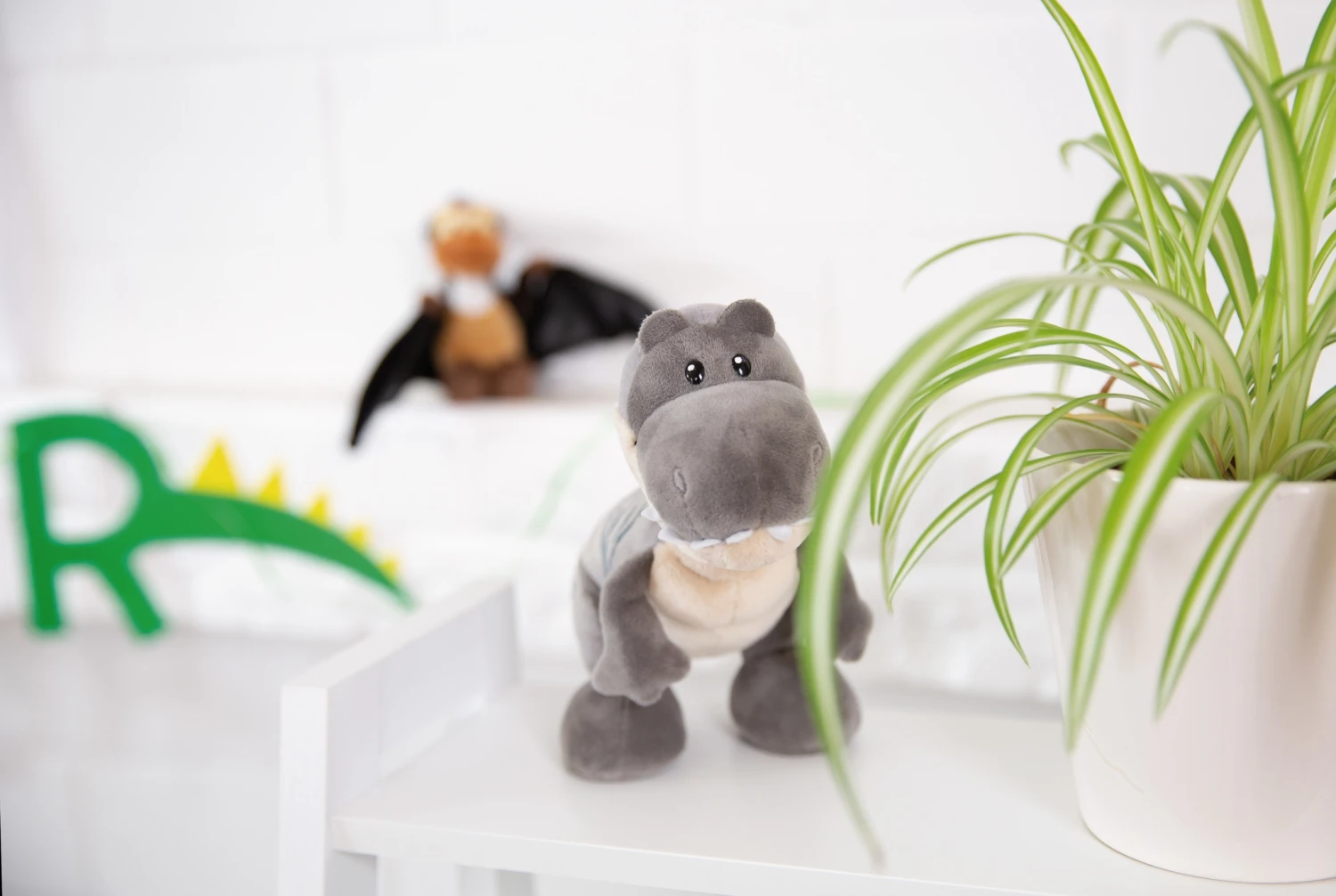 Nici 48807 Dinosaurier Tony-Rex 17cm Stehend Plüsch Kuscheltier Dino T-Rex GREEN 6 Nici 48807 Dinosaurier Tony-Rex 17cm Stehend Plüsch Kuscheltier Dino T-Rex GREEN – Bild 6