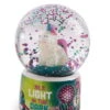 Nici 49111 Schüttelkugel Schneekugel Einhorn Midnight Floral Glow In The Dark