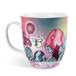 Nici 49113 Tasse Einhorn Midnight Floral "Be A Light In The Dark" Ca 360ml -Nici Verkaufsgeschäft 49113 04 ZA weiss 2039x2048
