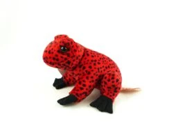 Teddy Hermann 92030 Frosch Rot Plüsch Kuscheltier Ca 13cm -Nici Verkaufsgeschäft P1280239 1