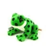 Teddy Hermann 92030 Frosch Grün Plüsch Kuscheltier Ca 13cm