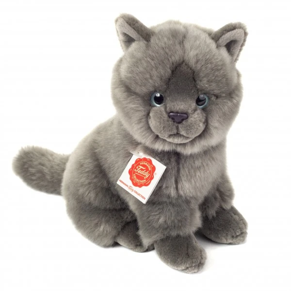 Teddy Hermann 91825 Kartäuser Katze Sitzend 20cm Plüsch Kuscheltier Katze 1 Teddy Hermann 91825 Kartäuser Katze Sitzend 20cm Plüsch Kuscheltier Katze