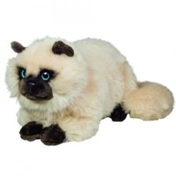 Teddy Hermann 91826 Siamkatze Katze Liegend Ca 36cm Plüsch Kuscheltier