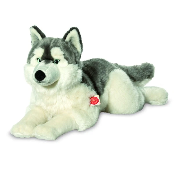 Teddy Hermann 92782 Husky Hund Liegend Ca 60cm Plüsch Kuscheltier 1 Teddy Hermann 92782 Husky Hund Liegend Ca 60cm Plüsch Kuscheltier