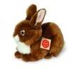 Teddy Hermann 93783 Hase Sitzend Braun 25cm Plüsch Kuscheltier Bauernhof